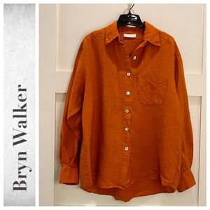 Linen Button Down by Bryn Walker